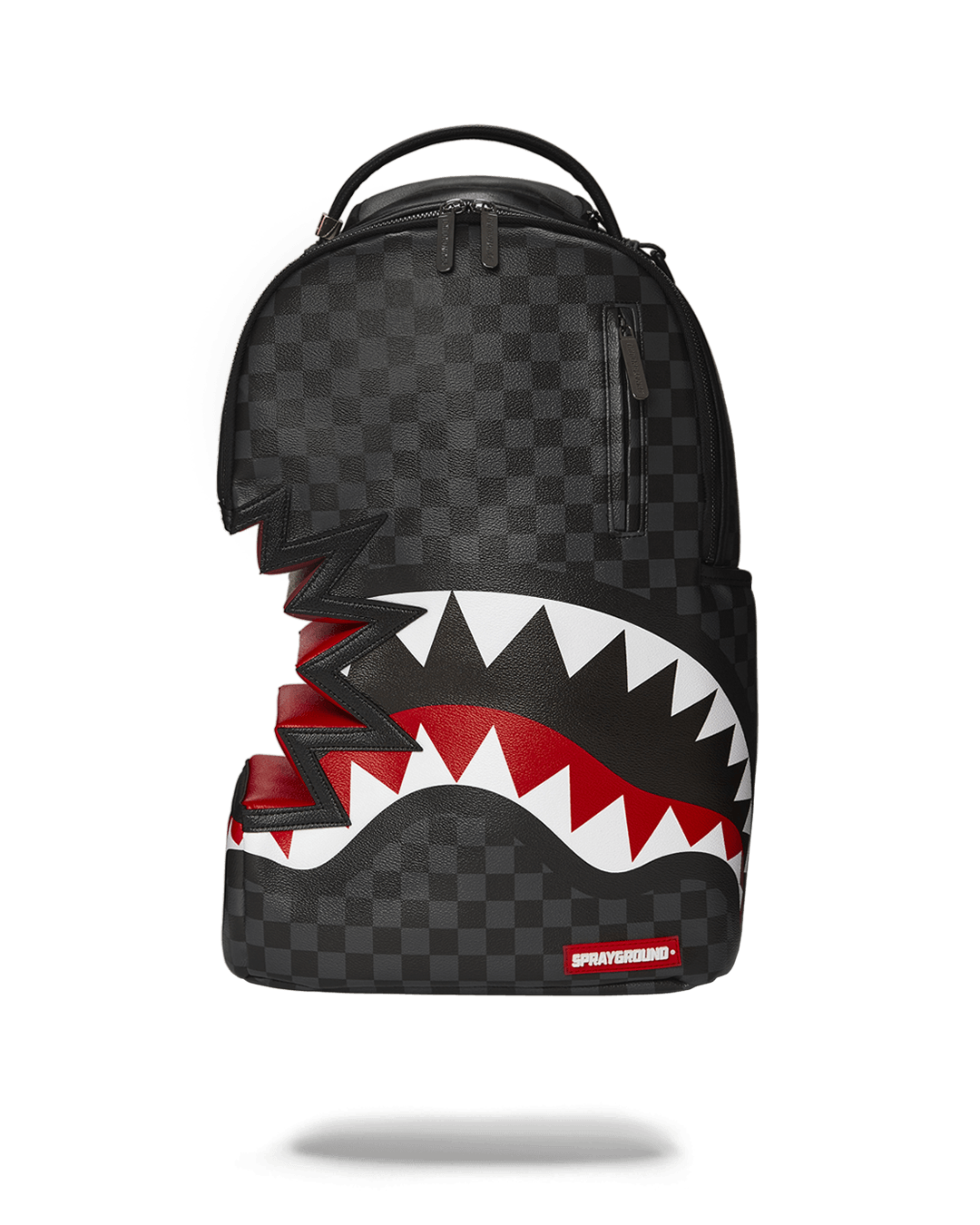 Sprayground Backpack SHARK BITE SHARKS IN PARIS GRAY BACKPACK (DLXV) Black