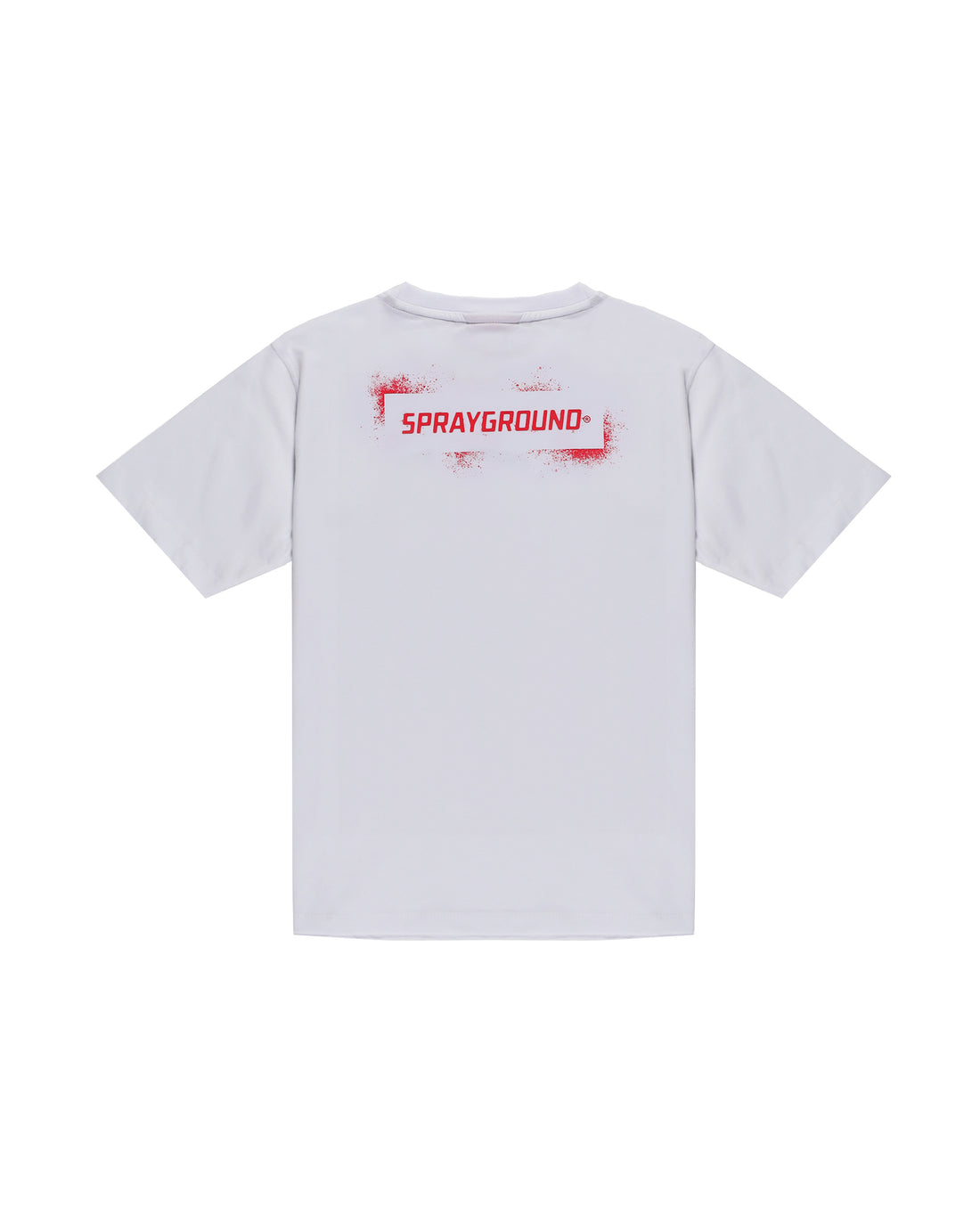 Shark Stencil Over T-shirt