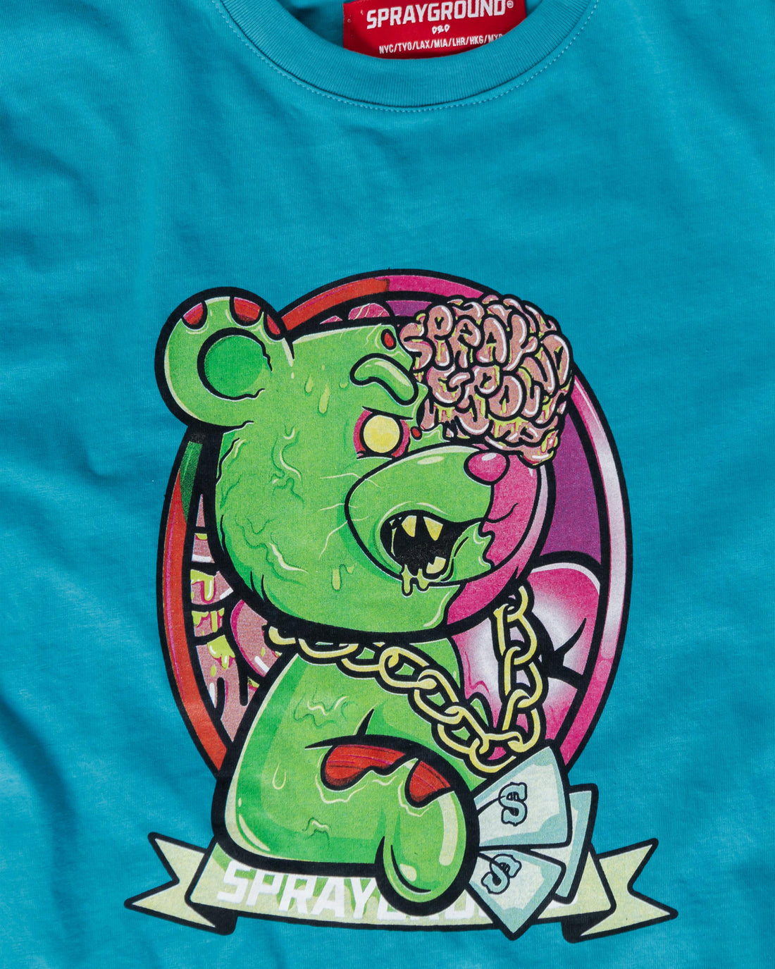 Zombie Bear T-shirt Youth