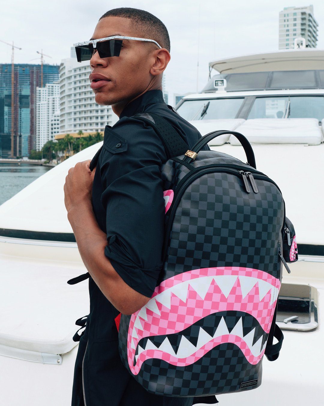 Sprayground Backpack SHARKS IN CANDY BACKPACK (DLXV) Multicolor