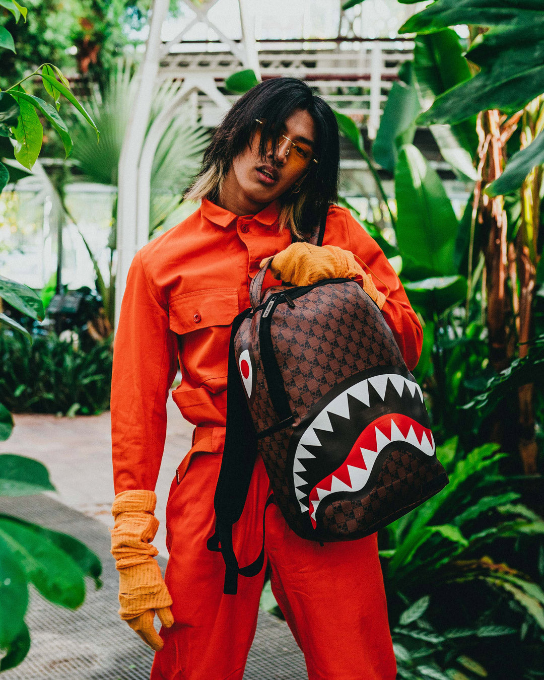 Skull Check Backpack  910b3554nsz