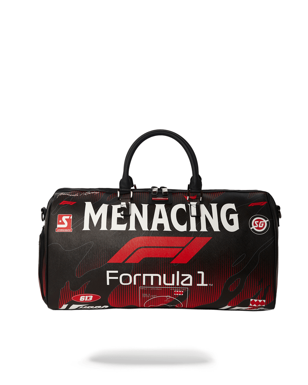 Sprayground Bag FORMULA 1 MENACING DUFFLE Black