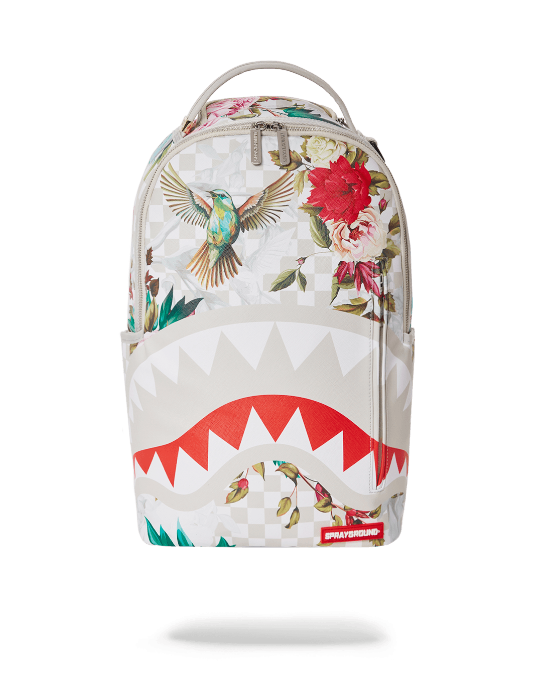 Sprayground Backpack IN THE GARDEN BACKPACK White