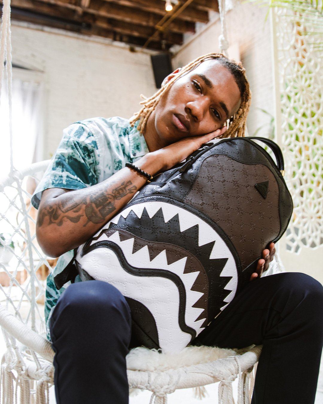 Sprayground Backpack V.V.I.P. BACKPACK (DLXV) Black