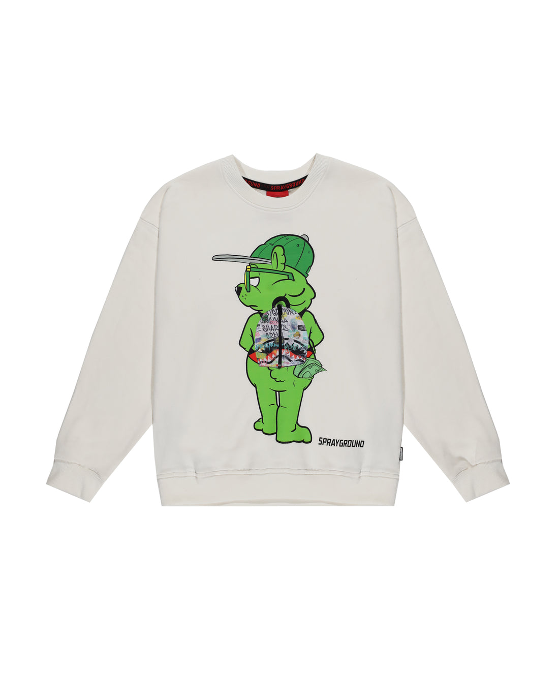 SHARKS IN THE RIZZ BEAR OVER CREWNECK