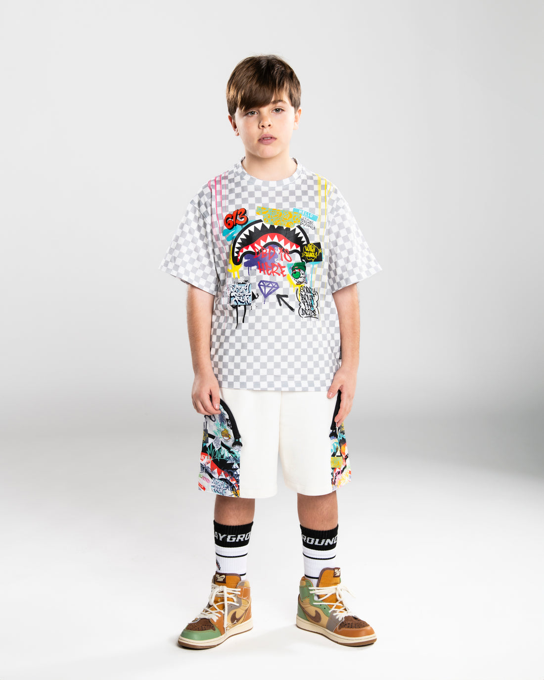 SHARKS IN THE RIZZ OVER T-SHIRT