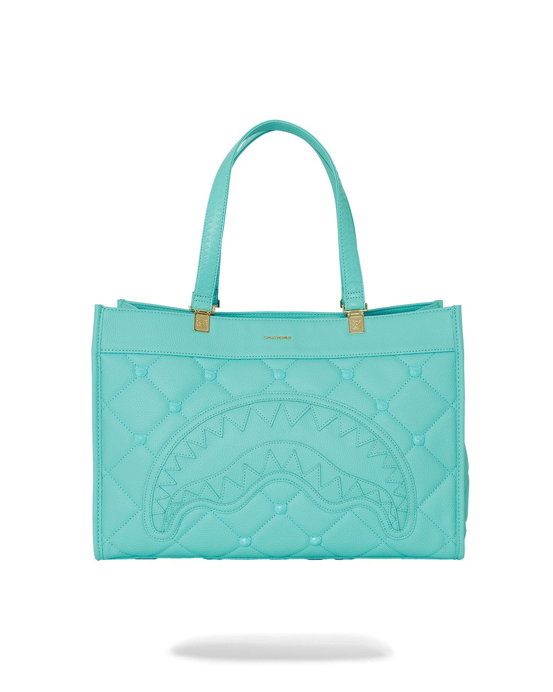 TIFF BLUE STUD TORTUGA TOTE