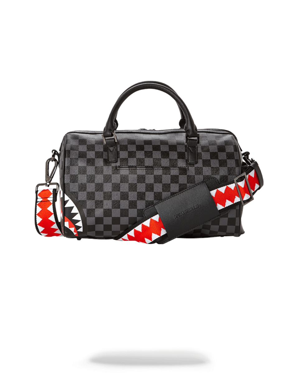 Grey Sharks In Paris Mini Duffle