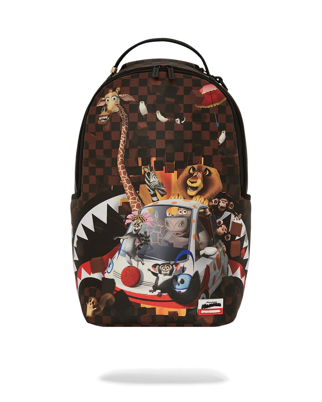 MADAGASCAR CHECKER SMASH DLXSV BACKPACK