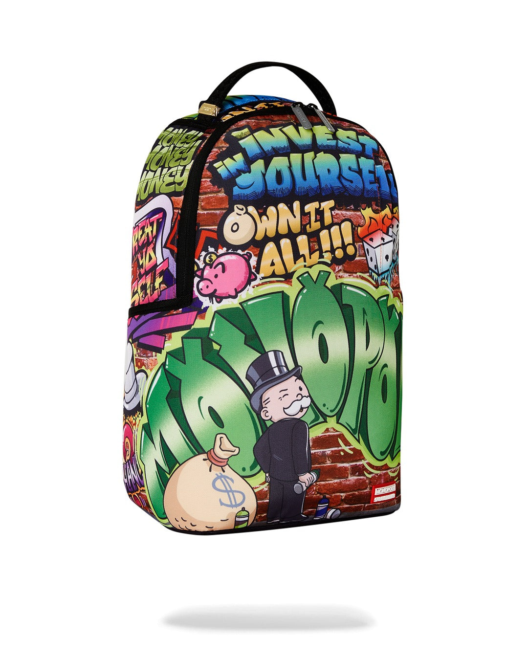 MONOPOLY MAN GRAFFITI DLXR BACKPACK