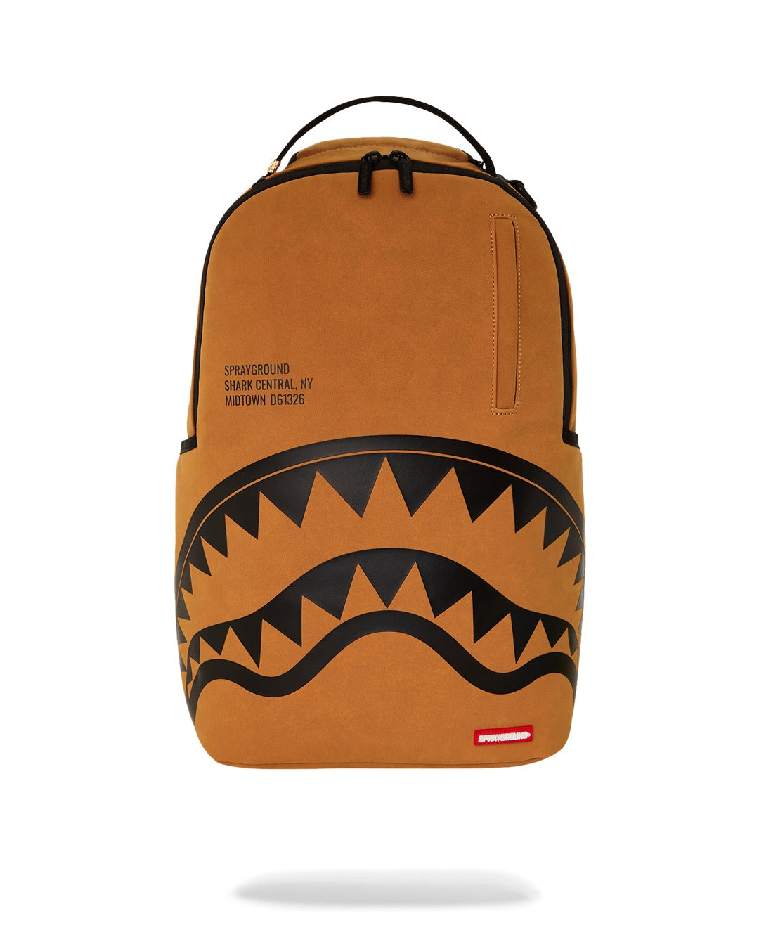 SHARK CENTRAL DLX-FAUX SUEDE BACKPACK