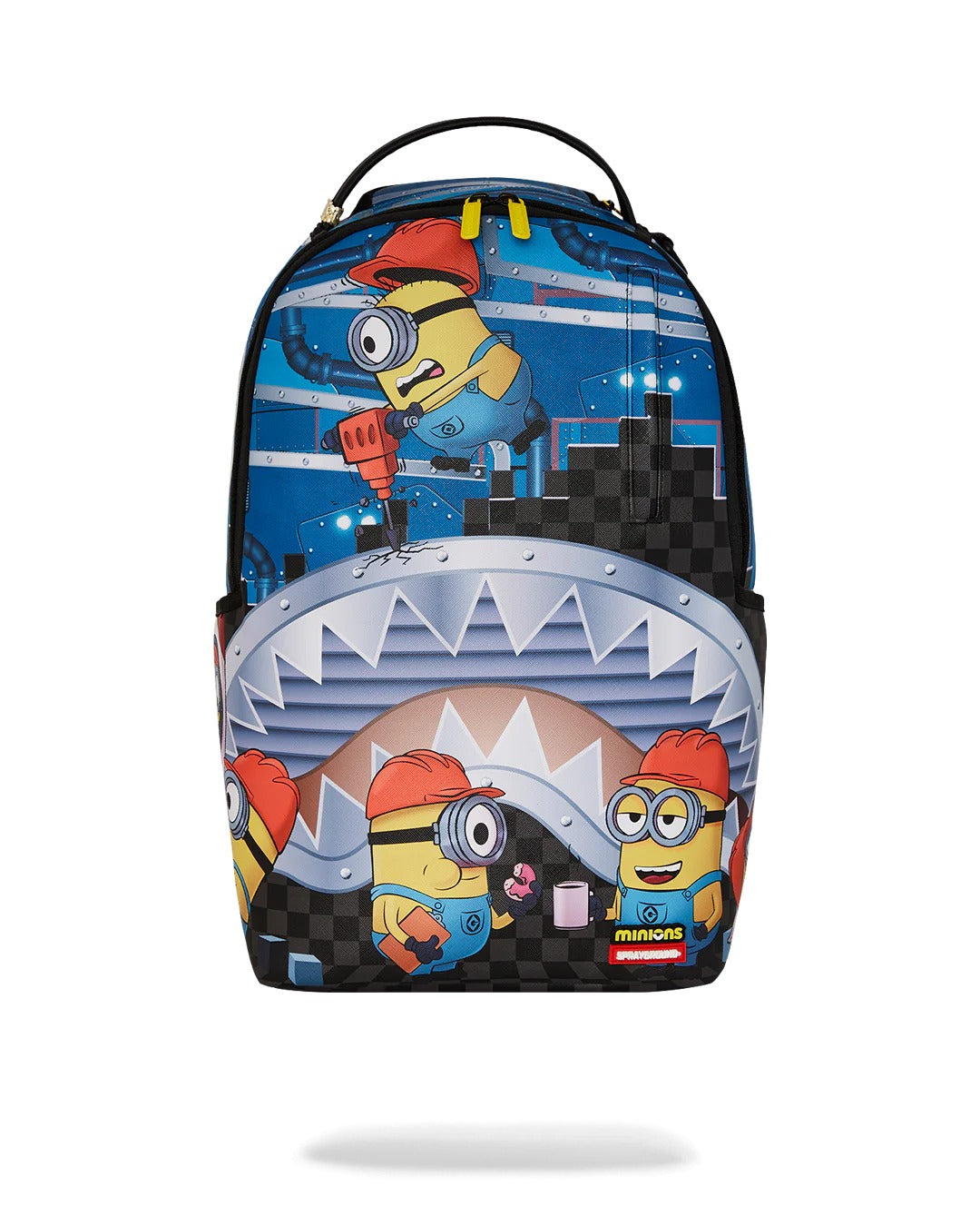 MINION AND SPRAYGROUND SIGN BACKPACK