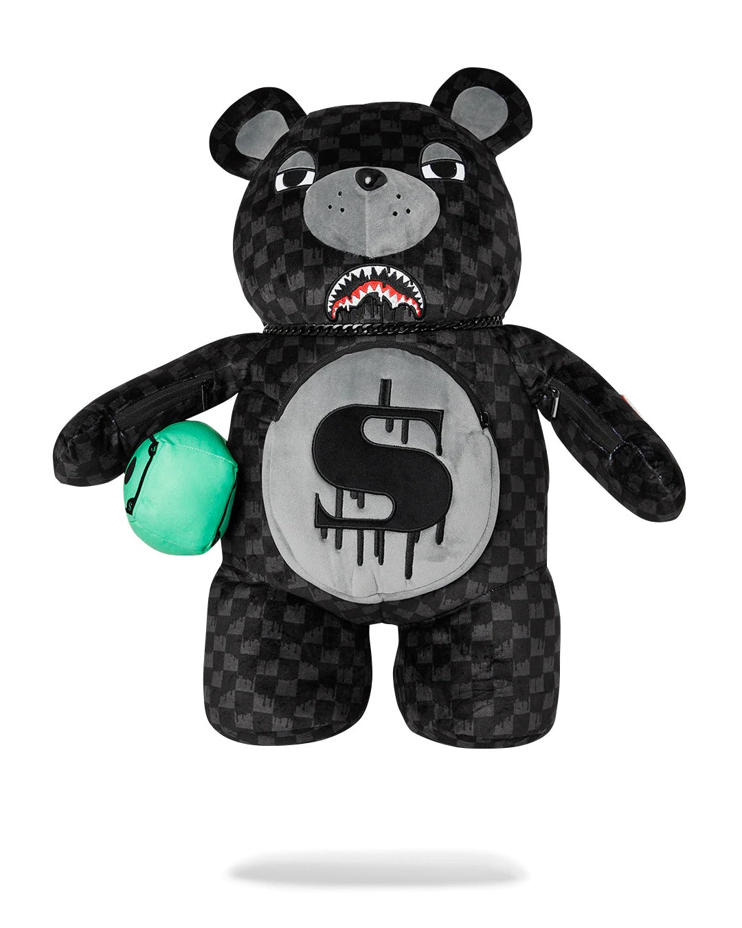 DRIPPING SHARKS IN PARIS MONEYBEAR TEDDY BEAR