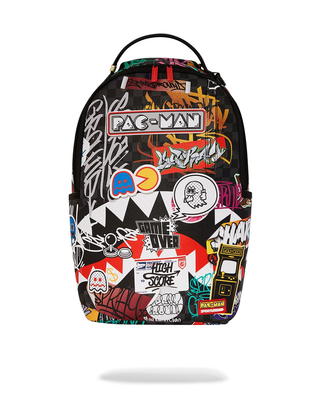 PACMAN STICKERS DLXSV BACKPACK