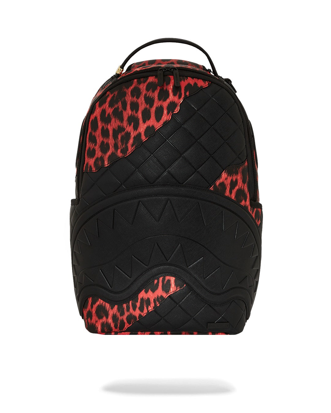 RED LEOPARD PUFFER DLX BACKPACK