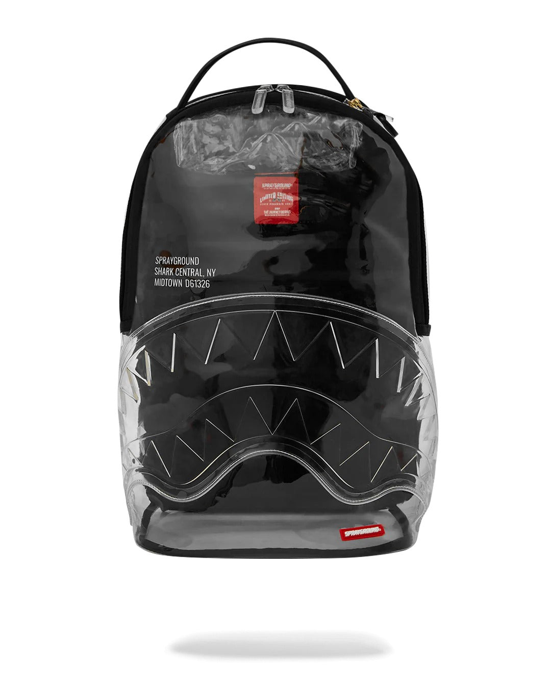 SHARK CENTRAL CLEAR DLXSV BACKPACK BLACKPANEL